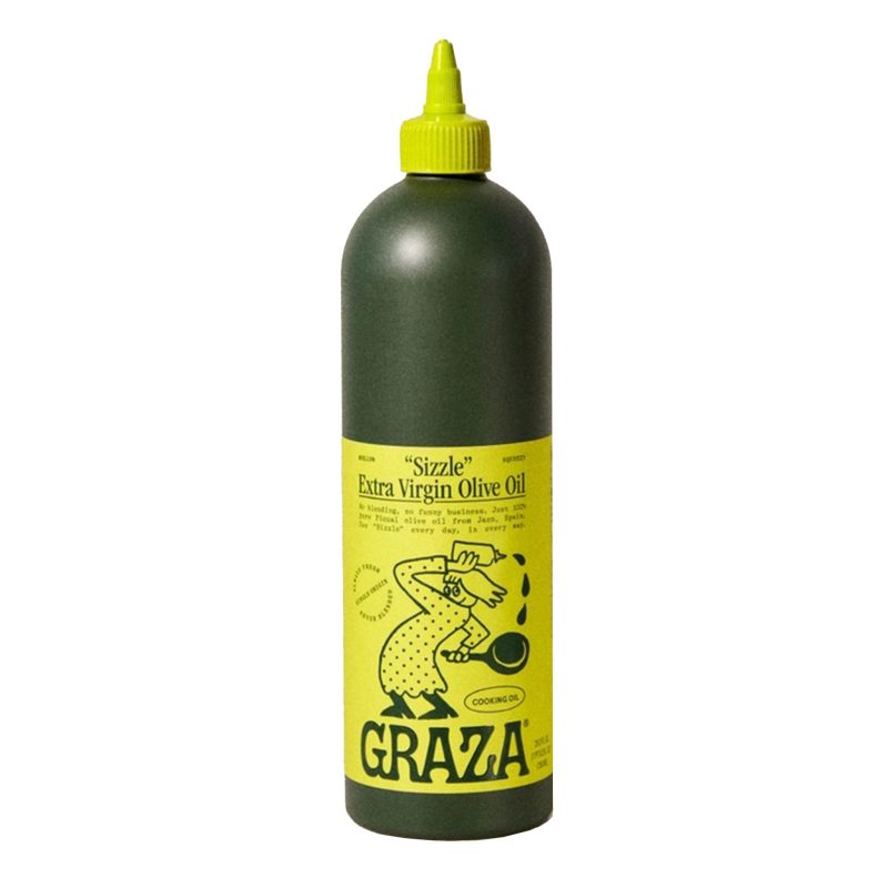 5f3cd201graza sizzle extra virgin olive oil in 750ml squeeze bottle with yellow label