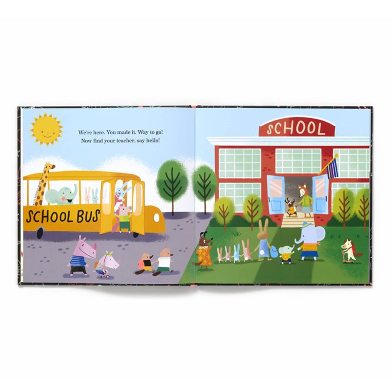 abrams hello lucky school is cool kids picture book sample page 2 9781419751103