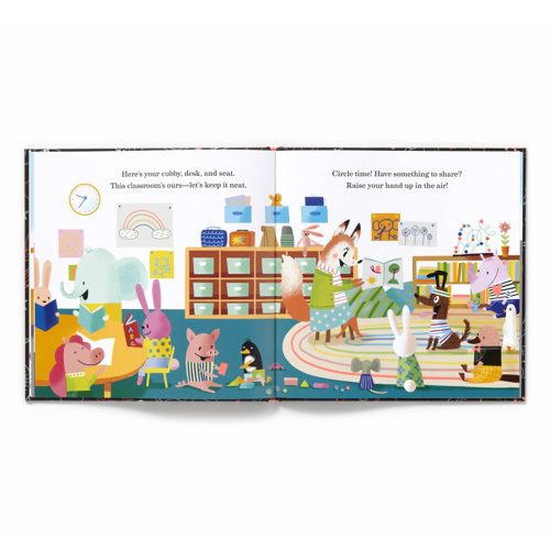 abrams hello lucky school is cool kids picture book sample page 3 9781419751103