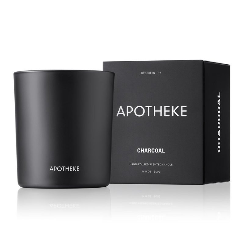 apotheke charcoal candle 2048