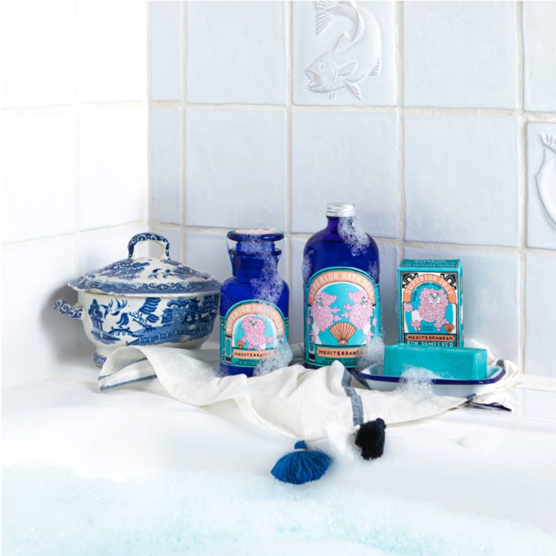 archivist gallery mediterranean scented bath salts bar soap and bath soak on tub rim 45647cf5 8e0e 4a8a 9051 24a09433f1f7