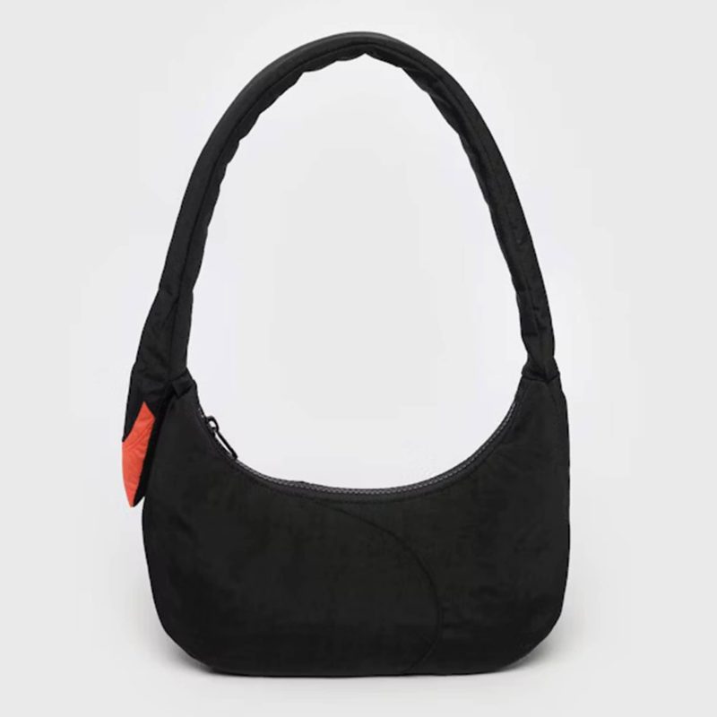 baggu black swan bag ripstop nylon bag front 740dda6c 9a4b 4b8b 87f2 3a9d5fcd4f7a