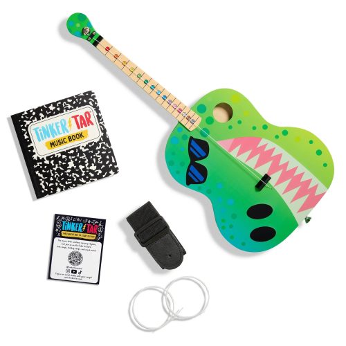 buffalo games tinkertar dino one string acoustic guitar with accessories