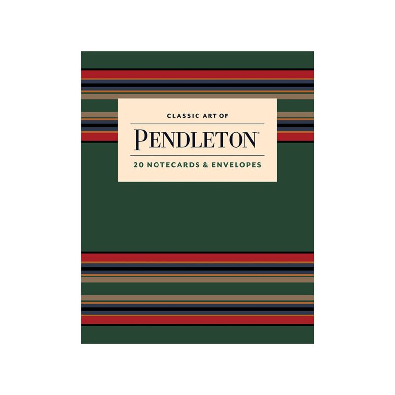 chronicle classic art of pendleton notes 9781797231341