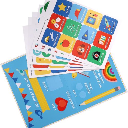 chronicle petit collage first and last day of school sticker sign first day with sticker sheets 0810073342590