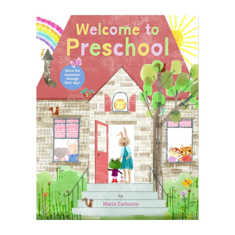 chronicle welcome to preschool toddler board book front cover 9781797210841