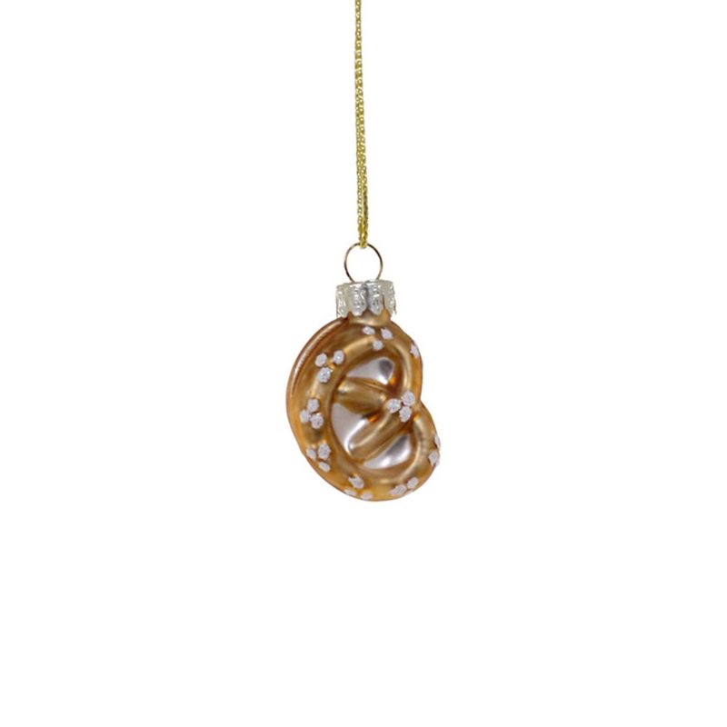 cody foster GO 8655 tiny pretzel glass holiday ornament