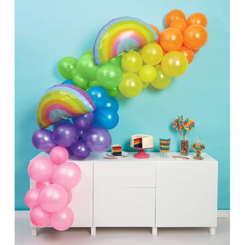 cr gibson CBGM 25271 over the rainbow balloon garland complete