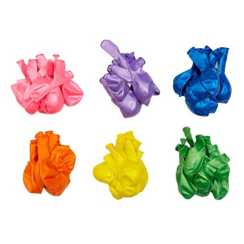 cr gibson CBGM 25271 over the rainbow balloon garland piles of colored latex balloons