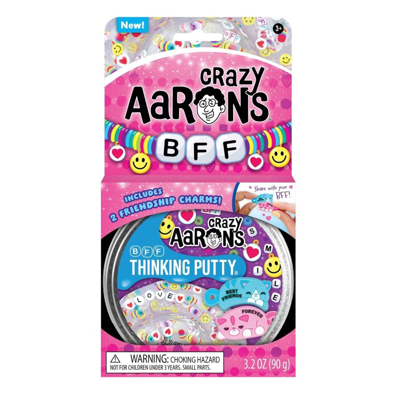 crazy aarons bff charm thinking putty in box packaging front