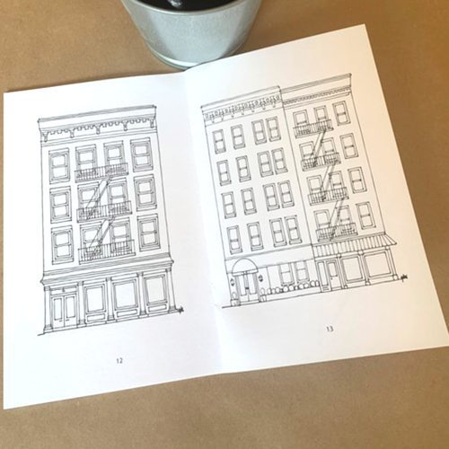 drawingabriela brooklyn brownstones and more coloring book storefront sample page 8bf6e3b4 d230 4597 a29f 4b3bbbffd2e9