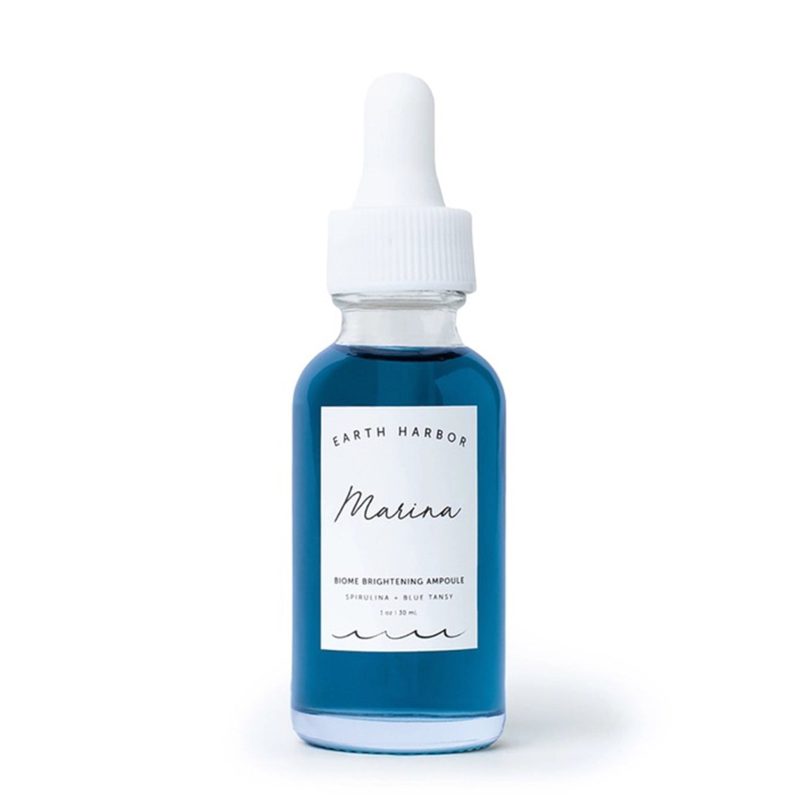 earth harbor MAR101 marina biome brightening ampoule elixir 1oz eyedropper bottle front view