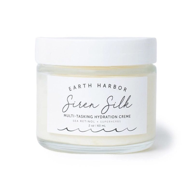 earth harbor SILK101 siren silk multi tasking hydration cream jar front