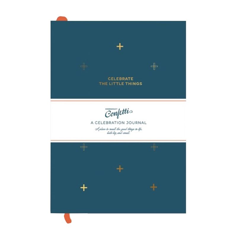 emergency confetti celebrate the little things softcover journal front cover