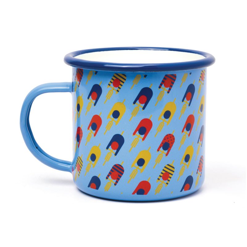 gentlemens hardware 02 cycling enamel mug 156245