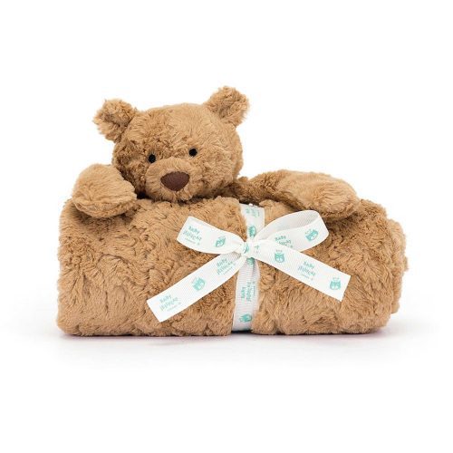 jellycat 02 bartholomew bear blankie 160476