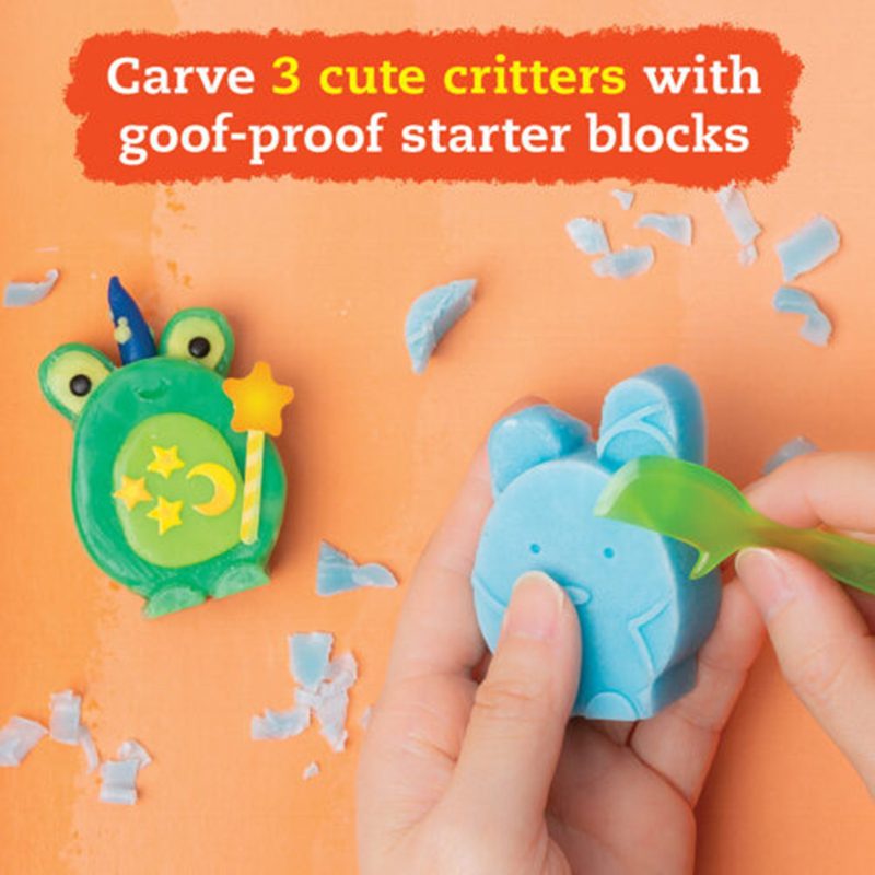 klutz 03 easy to carve wax animals 154625