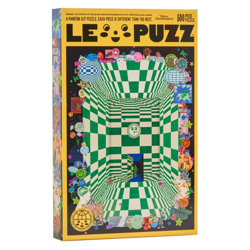 le puzz 500 piece new dimensions jigsaw puzzle in box packaging front