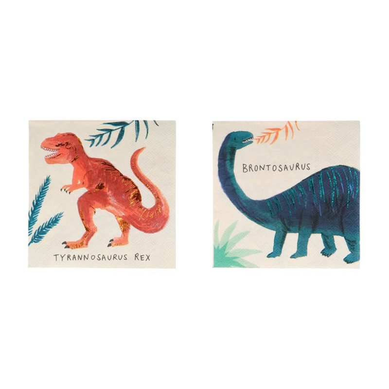 meri meri dinosaur kingdom small napkins 01 138347