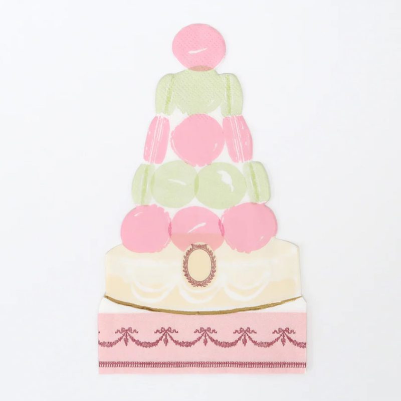 meri meri laduree paris macaron pyramid napkins 01 146965