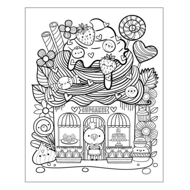 mps mangatopia tiny kawaii coloring book bakery sample page 9781250335029