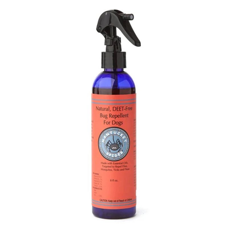 nantucket spider 8 ounce natural bug repellent spray for dogs