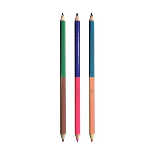 ooly 128 177 two of a kind colored pencils 3 samples