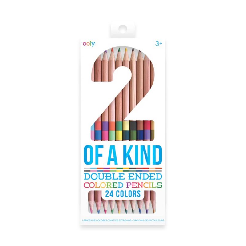 ooly 128 177 two of a kind colored pencils in packaging front