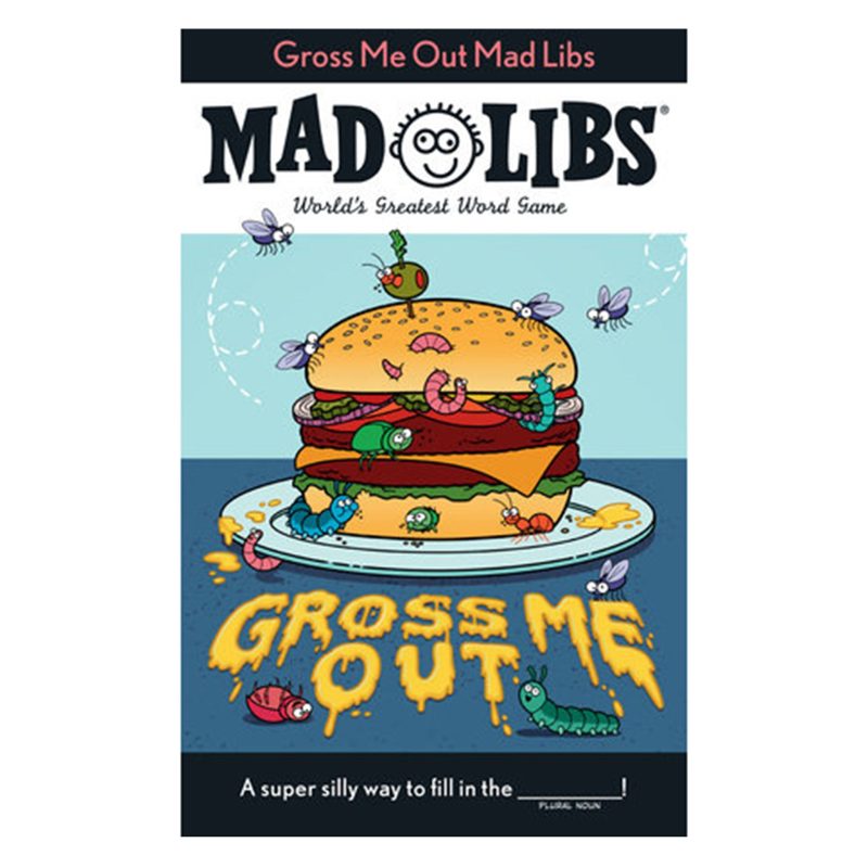 penguin gross me out mad libs front cover 9780593658369