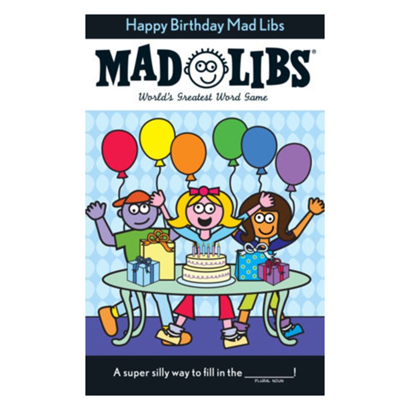 penguin random house happy birthday mad libs book paperback 9780843133110