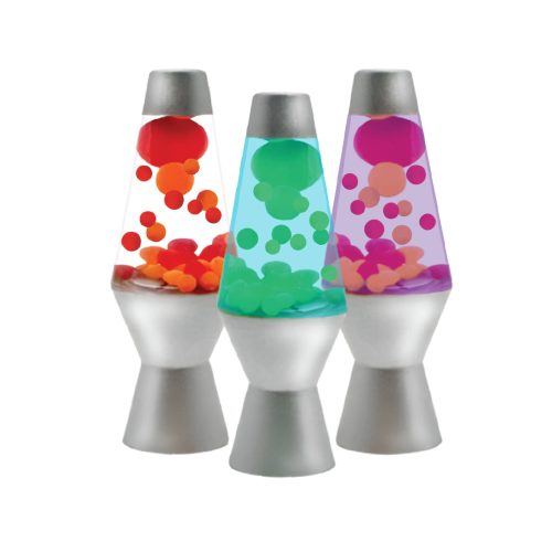 schylling LVGS lava squish and flow mini lava lamp in three styles