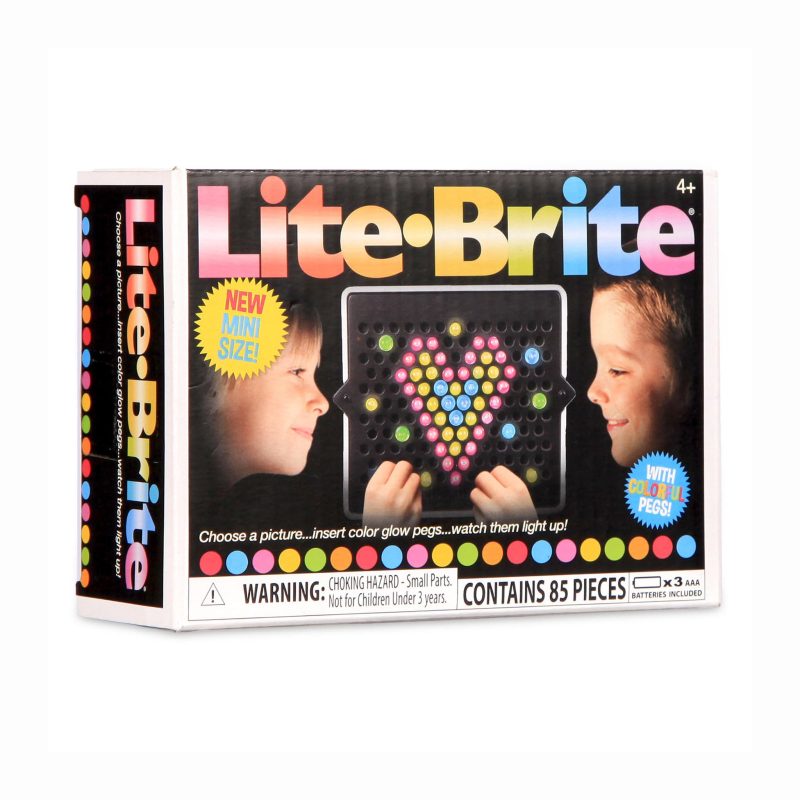 schylling mini lite brite colorful light up kids toy 2216 in packaging