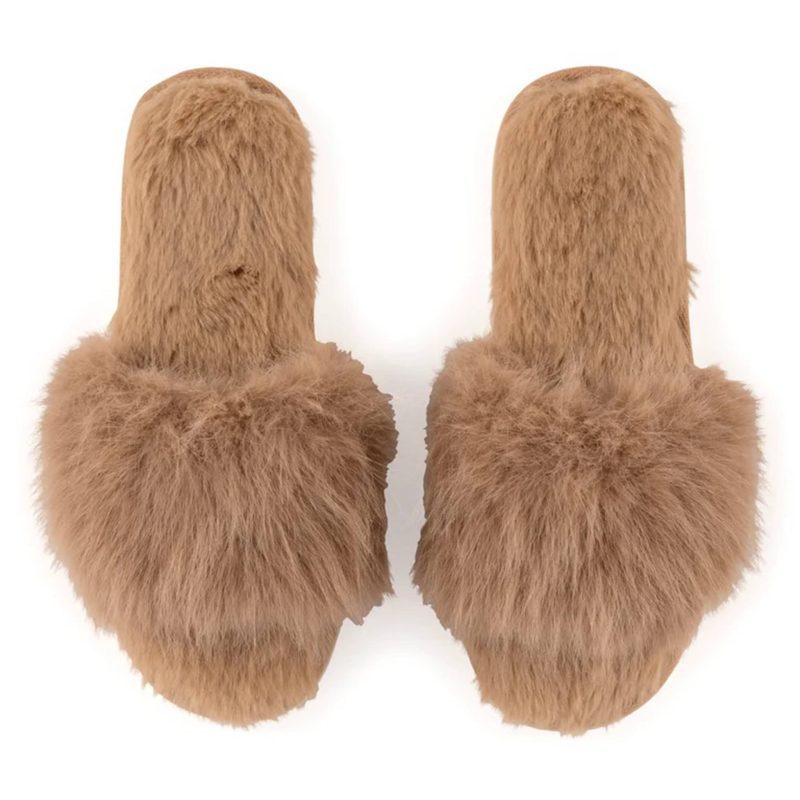 shiraleah 33 28 112CA maude house slippers in camel