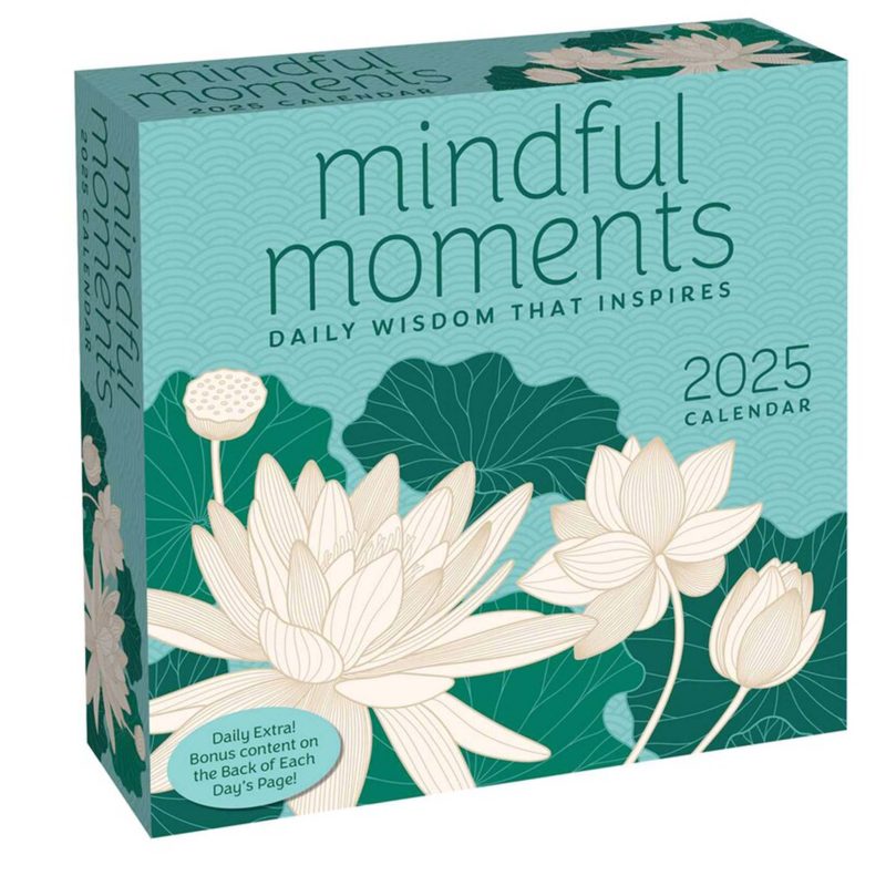 simon schuster 01 mindful moments 2025 day to day calendar 9781524889548