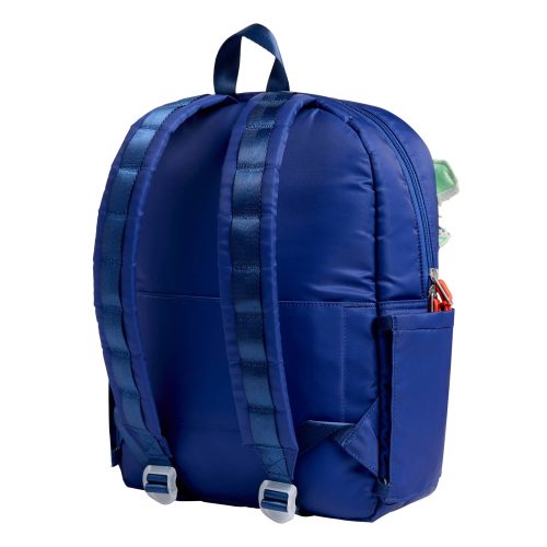 state bags STB1779 kane kids dino blue backpack back angle