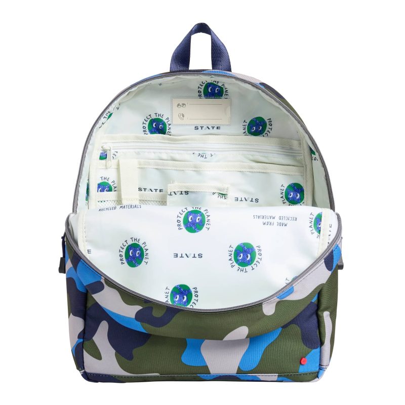 state bags kane kids camo travel backpack interior 89141981 e3f7 4b5f 97a3 f86179f77d0d