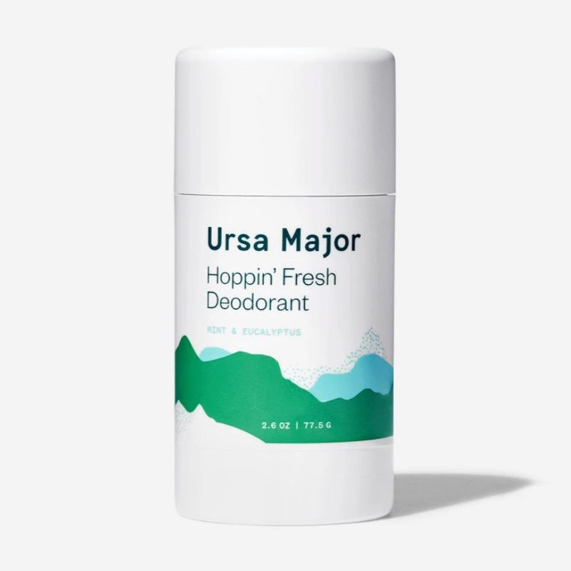 ursa major hoppin fresh scented deodorant packaging cap on